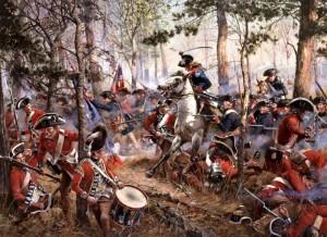 Battle of Cowpens painting