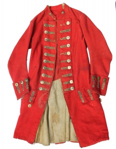 Benjamin Holden's regimental coat