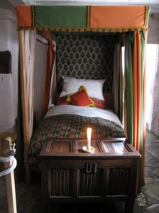 A bed in Shakespeare's birthplace