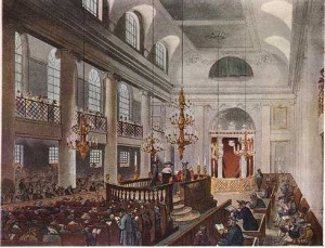 London's Great Synagogue by Ackerman