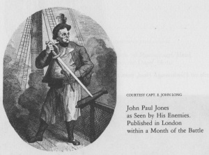 John Paul Jones as depicted by his enemies