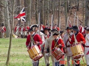 Redcoats at Guilford Courthouse