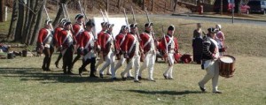 Redcoats in Hillsborough