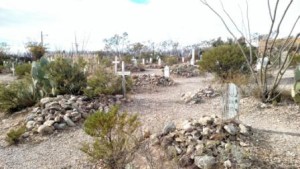 Tombstone graveyard