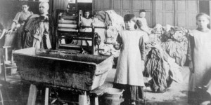 Inside Magdalen laundry c1925