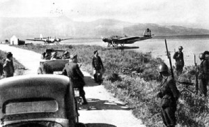 Germans arriving in Zakynthos