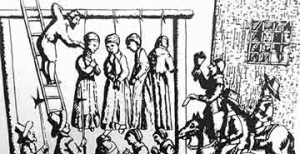 Execution of Pendle Witches